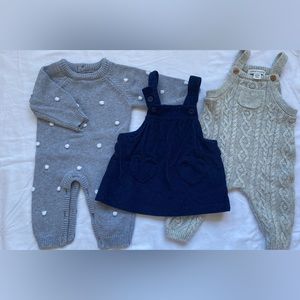 0-3 months bundle. Baby Girl clothes